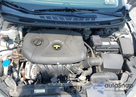 2012 Hyundai Elantra Limited из США, поврежденный, VIN 5NPDH4AE3CH100936